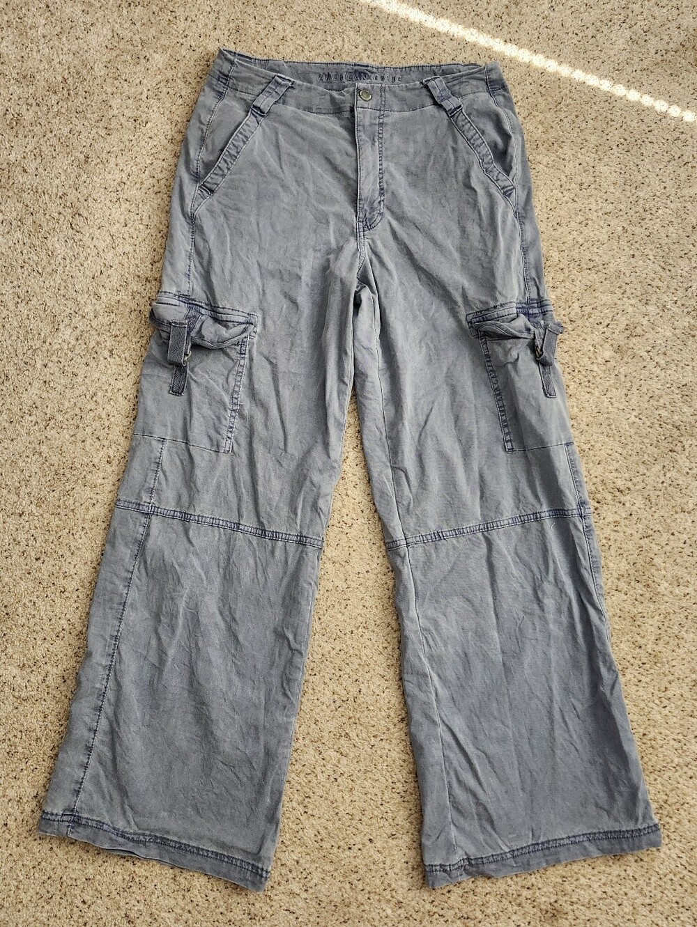 Baggy Wide Leg Cargo Pants